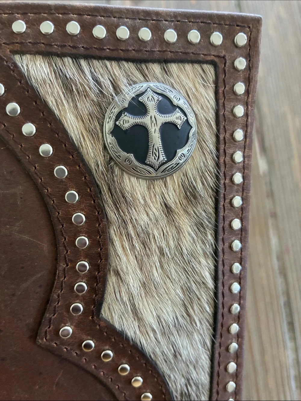 NWT 3D Belt Company Western Brown Wallet